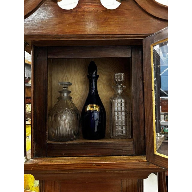 Georgian Pine Grandfather Clock For Sale - Image 3 of 18