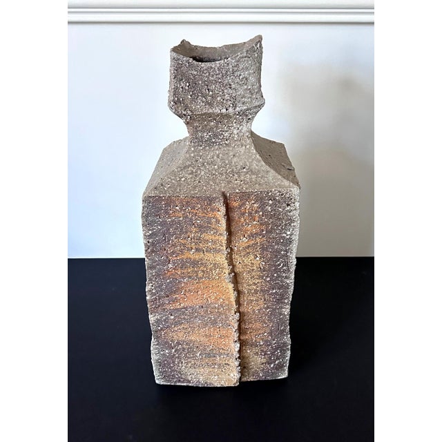 Large Contemporary Japanese Shigaraki Vessel Kohyama Yasuhisa For Sale In Atlanta - Image 6 of 12