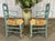 Rustic Beechwood Armchairs with Straw Seats, 1930s, Set of 2 For Sale - Image 14 of 17