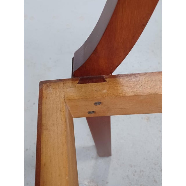 Restored Barcelona or The Red Chairs by Rud Rasmussen for Kaare Klint, 1935, Set of 2 For Sale - Image 13 of 15