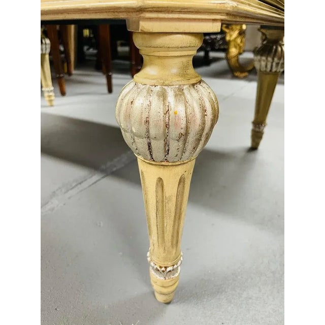 French Louis XVI Style Mirrored Coffee Table For Sale - Image 12 of 13