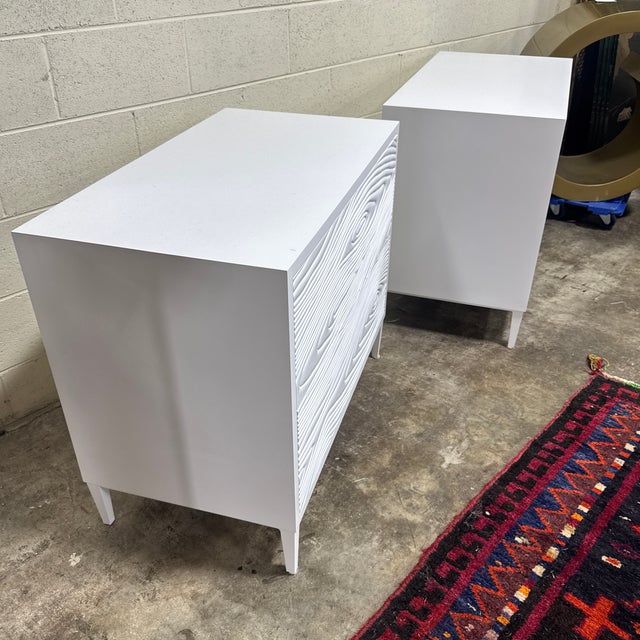 Oly Studio “Tuck” Faux Bois Nightstands- A Pair For Sale - Image 10 of 10