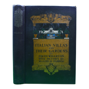 "Italian Villas and Their Gardens" 1920 Wharton, Edith