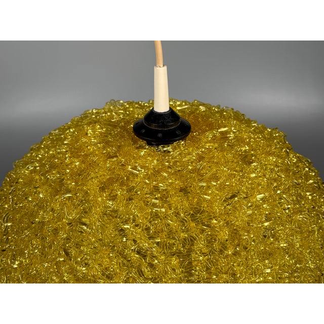 Space Age Spaghetti Style Acrylic Globe Pendant Lamp, 1970s For Sale - Image 16 of 18