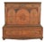 Berkey & Gay Style Antique Victorian Carved Walnut and Burl Wood Chest of Drawers | Circa 1930s For Sale