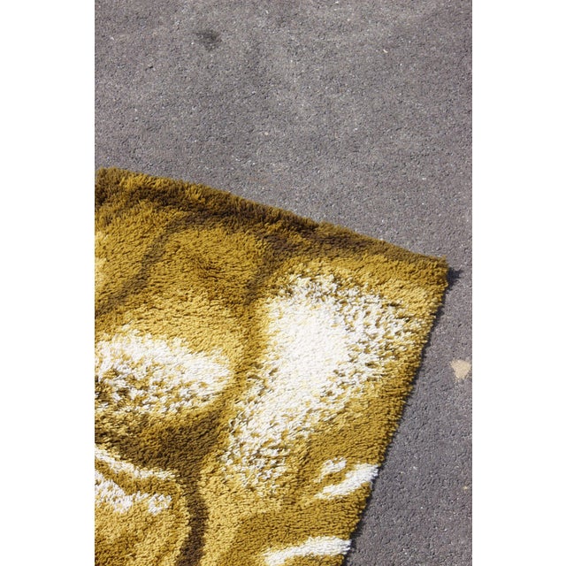 Vintage Shaggy Wool Rug from Junghans, 1970s For Sale - Image 4 of 11