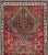 Measures: 3'9 x 8'9. Antique Caucasian Karabagh Runner with Bold Diamond Medallion on Rich Red Field. Keivan Woven Arts /...