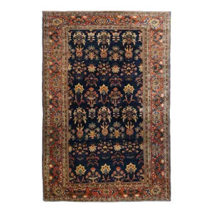 Antique Mohajeran Sarouk Rug 9'5'' X 13'5''