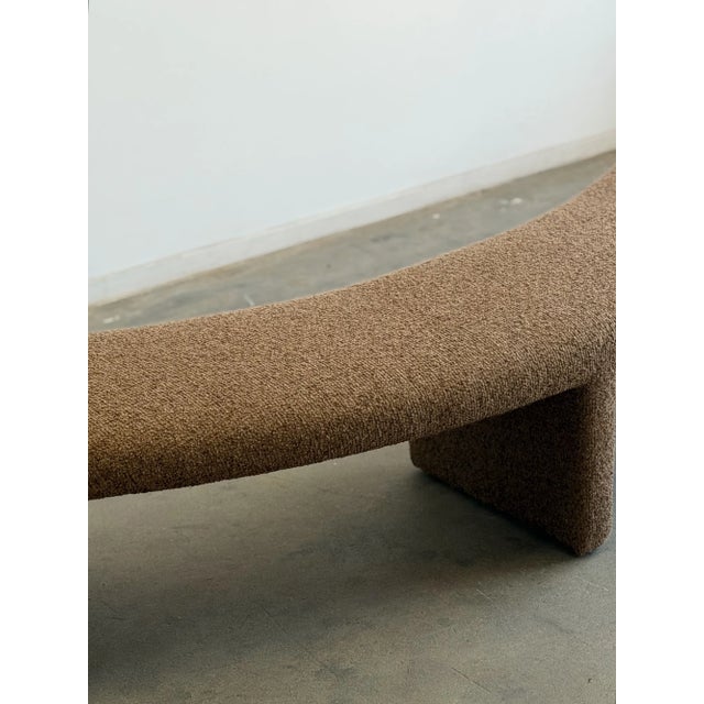 Handcrafted Curved Waterfall Bench For Sale - Image 4 of 10