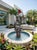 Vintage Copper Lotus & Lily Pad Cascading Fountain For Sale - Image 9 of 12
