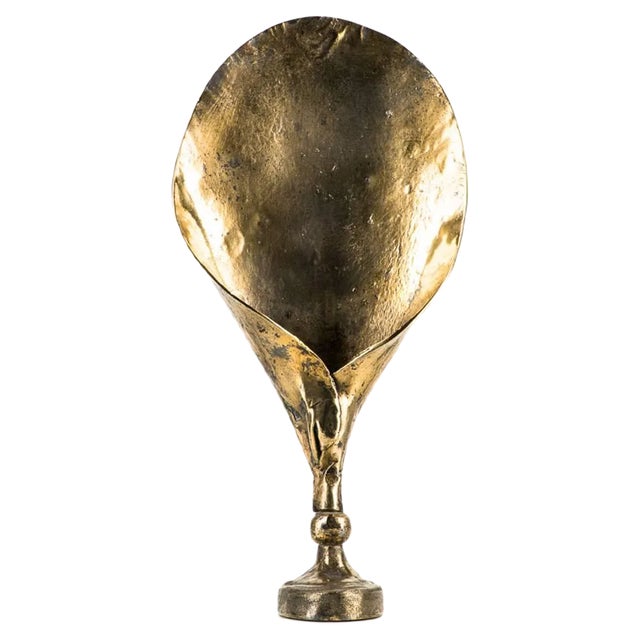 Paul Wunderlich - Leaf - Signed Bronze Sculpture 1979 For Sale