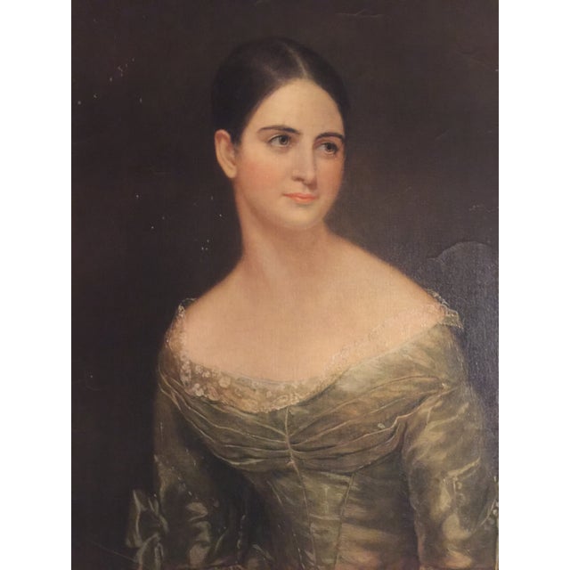 Vintage Portrait Reproduction "Miss Pearce" by Thomas Sully Chairish