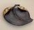 Vintage Saks Fifth Ave Asian Brass Peach Bowl For Sale - Image 10 of 10