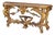 20th Century Italian Gilded Console, 1920s For Sale