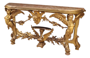 20th Century Italian Gilded Console, 1920s