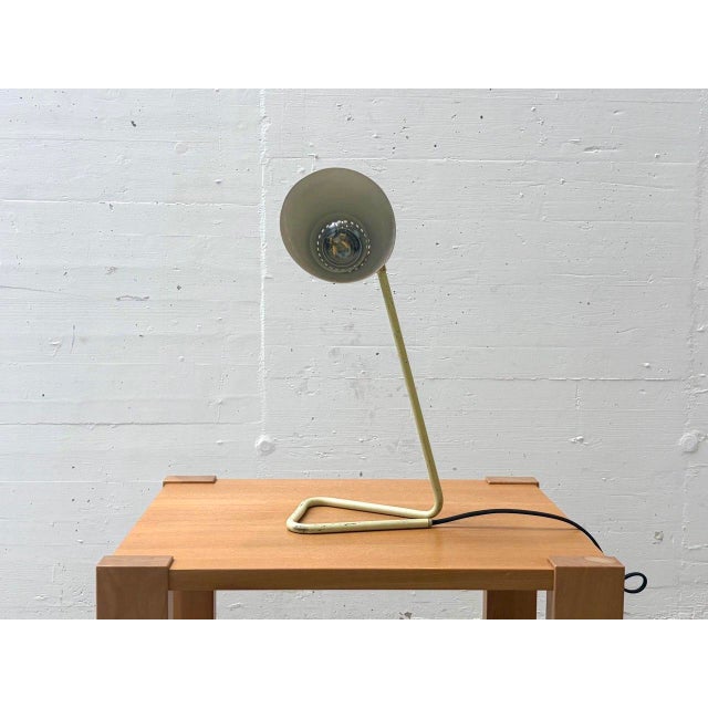 Metal Vintage Table Lamp by Robert Caillat, France, 1950s For Sale - Image 7 of 16