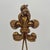 French Fleur De Lis Plate or Picture Easel For Sale - Image 3 of 4