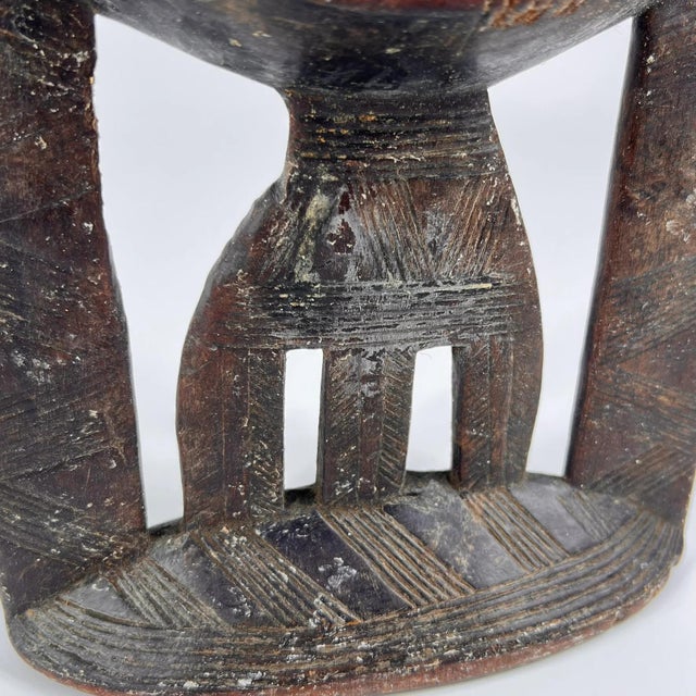 Early 20th Century Wooden Headrest Ethiopia For Sale - Image 4 of 7
