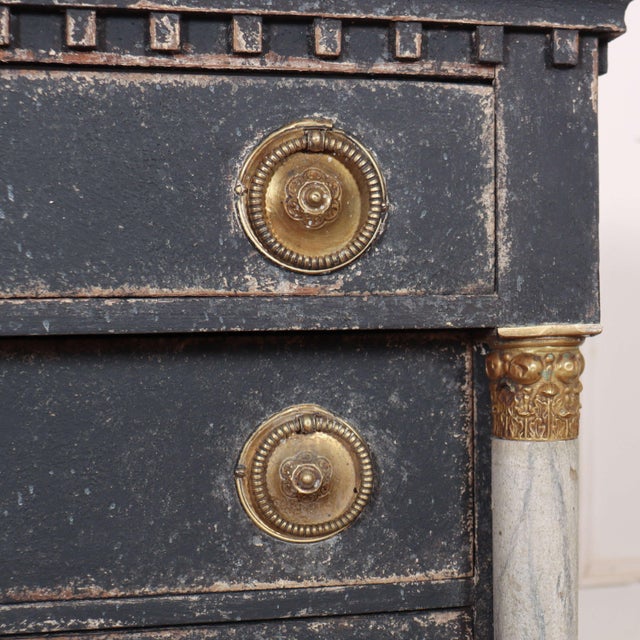 Dutch Empire Style Commode For Sale - Image 6 of 13