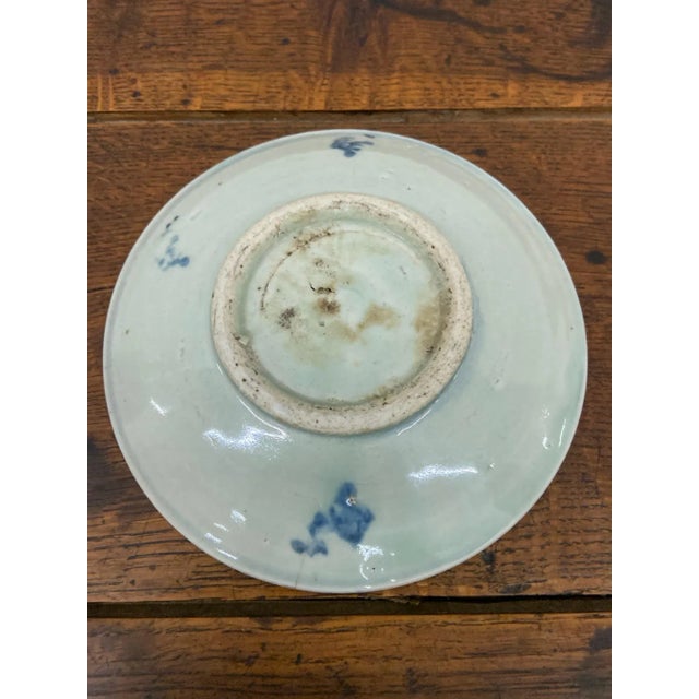 Antique Qing Dynasty Blue and White Bowl For Sale - Image 11 of 11