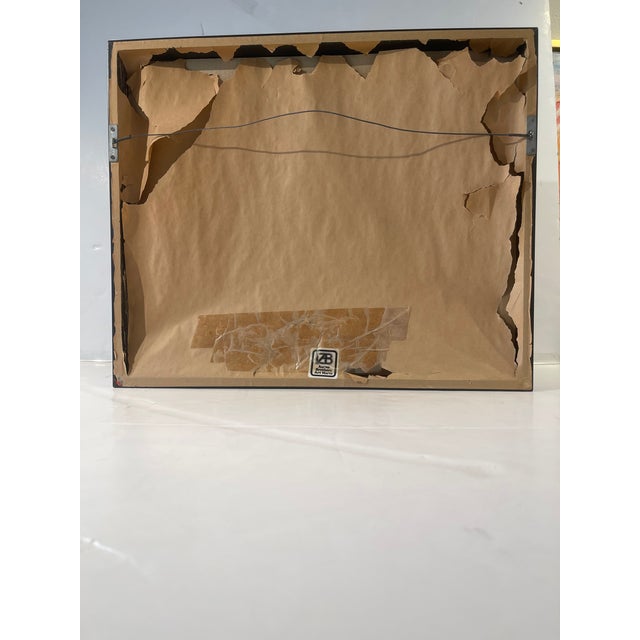 Mid 20th Century Kalm Original Impasto Abstract For Sale - Image 9 of 9