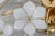 1940s Italian Delicious Murano Ceiling Light White Flowers For Sale - Image 11 of 15