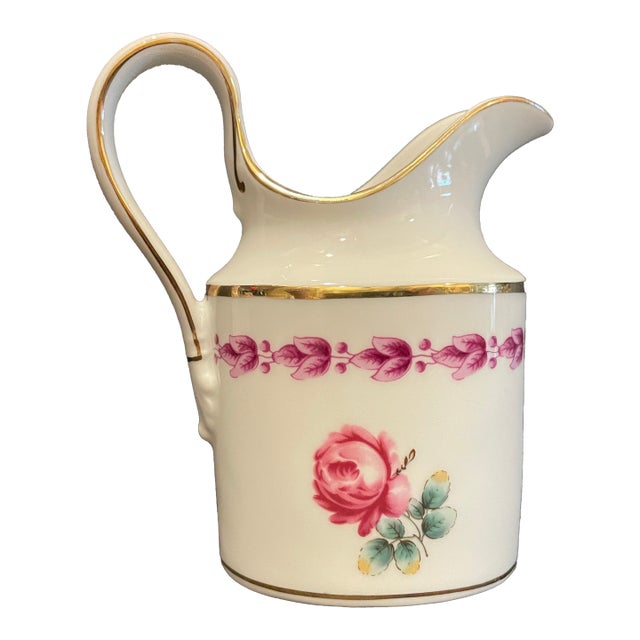 Richard Ginori Camellia Pattern Cream Pitcher For Sale
