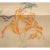 Textile Post 1940s Showa Era Japanese Silk Scroll "Rosefinch, Camellias and Lilies" For Sale - Image 7 of 12
