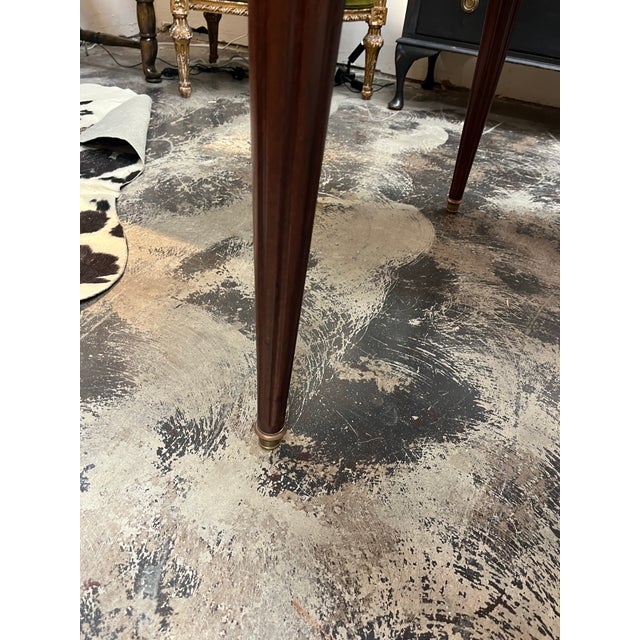 20th Century Louis XVI Style Oval Dining Table For Sale In Houston - Image 6 of 8