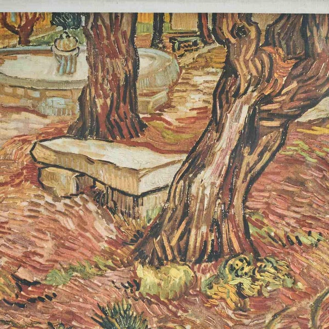 Framed Landscape Poster, Vintage Van Gogh