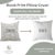 Not Yet Made - Made To Order Fabdivine Handmade Block Printed Cushion Cover 24x24 Inch Cotton Linen-Mrignayani For Sale - Image 5 of 5