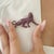 Ruby Red Mid 20th Century Retro Pavé Set Ruby Panther Brooch - Unisex Gift for Animal Lovers For Sale - Image 8 of 13