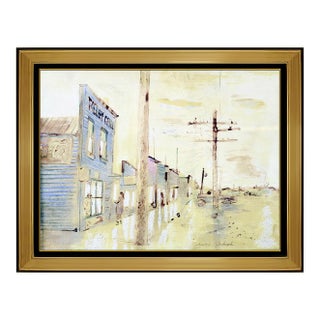 1980s Turner Valley, Aaron Bohrod For Sale
