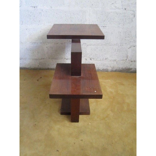 Modern Vintage Modernist Art Deco Table For Sale - Image 3 of 7