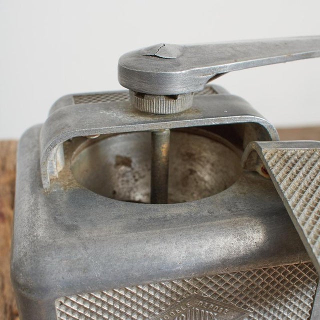 Antique French Coffee Grinder from Moulux, 1950s For Sale - Image 4 of 9