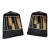 Vintage Harris Potteries Modernist Ceramic Candleholders- a Pair For Sale
