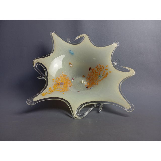 Beige Murano Glass Centerpiece from Maestri Di Murano, 1980s For Sale - Image 8 of 18