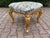 1980 Artisan Louis XVI Gold Pistachio Beech Bench For Sale - Image 4 of 7