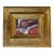 1970’s Abstract Expressionist Painting in Chunky Gold Frame For Sale