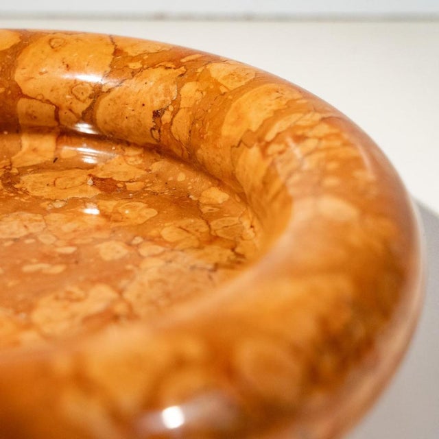 Brutalist Italian Centrepiece in Rosso Verona Marble by Sergio Asti for Up&Up, 1960s For Sale - Image 3 of 9