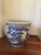 Large Vintage Asian Blue & White Urn For Sale - Image 4 of 5