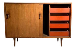 Glenn of California Vintage Sideboard Cabinet by Stanley Young