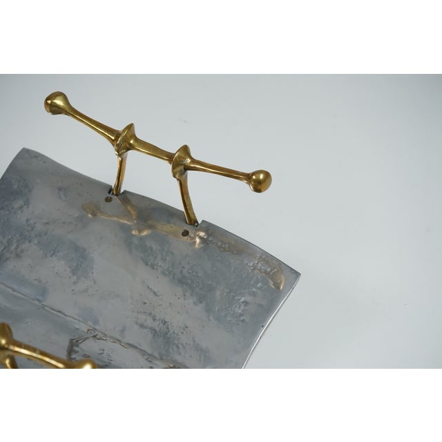 Vintage Sculptural Newspaper Rack by David Marshall, 1980s For Sale - Image 10 of 15