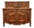 Antique French Buffet Sideboard Server Cupboard Panetiere Highly Carved Oak For Sale