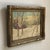Mid 20th Century Mid-20th Century Winter Farmhouse Landscape, Oil on Board -- Framed For Sale - Image 5 of 12