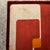 Geometric Orange Rug, 1970s For Sale - Image 4 of 10