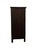 1990s Tall Japandi Split-Reed Tansu Chest | Japan Minimalism Bamboo Slat Vertical Cabinet – 1990s For Sale - Image 9 of 10
