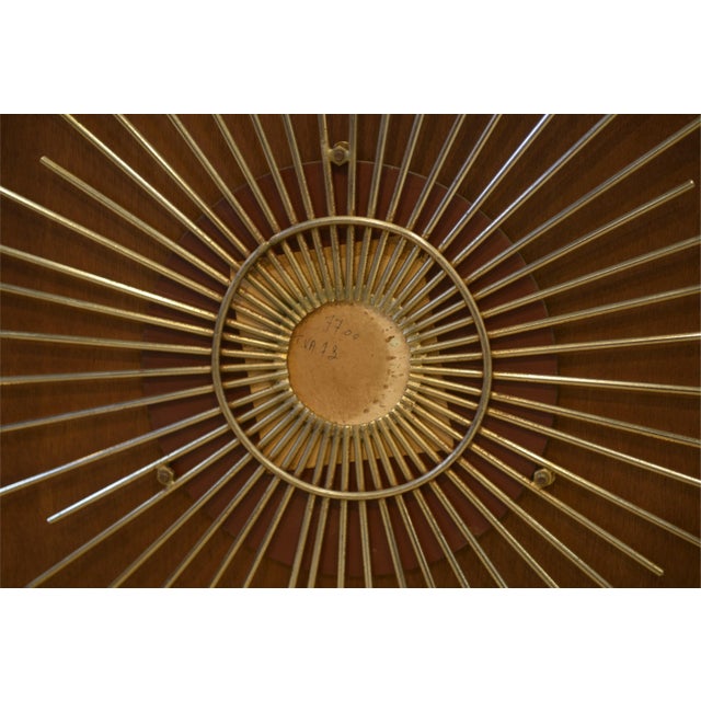 1960s Vintage Sunburst Mirror, 1960s For Sale - Image 5 of 7