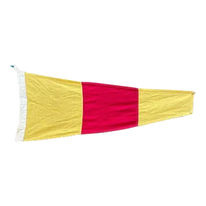 Vintage American Cotton Nautical Signal Flag