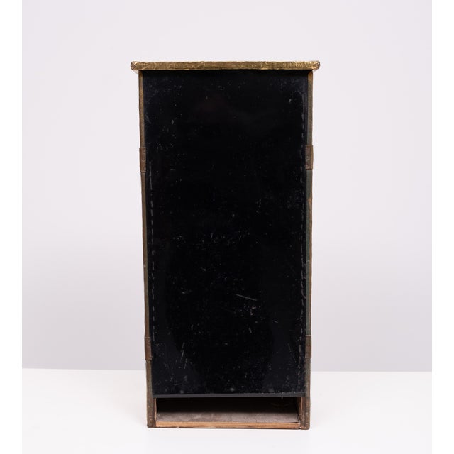Brass Embossed Umbrella Stand, 1930s For Sale - Image 10 of 11